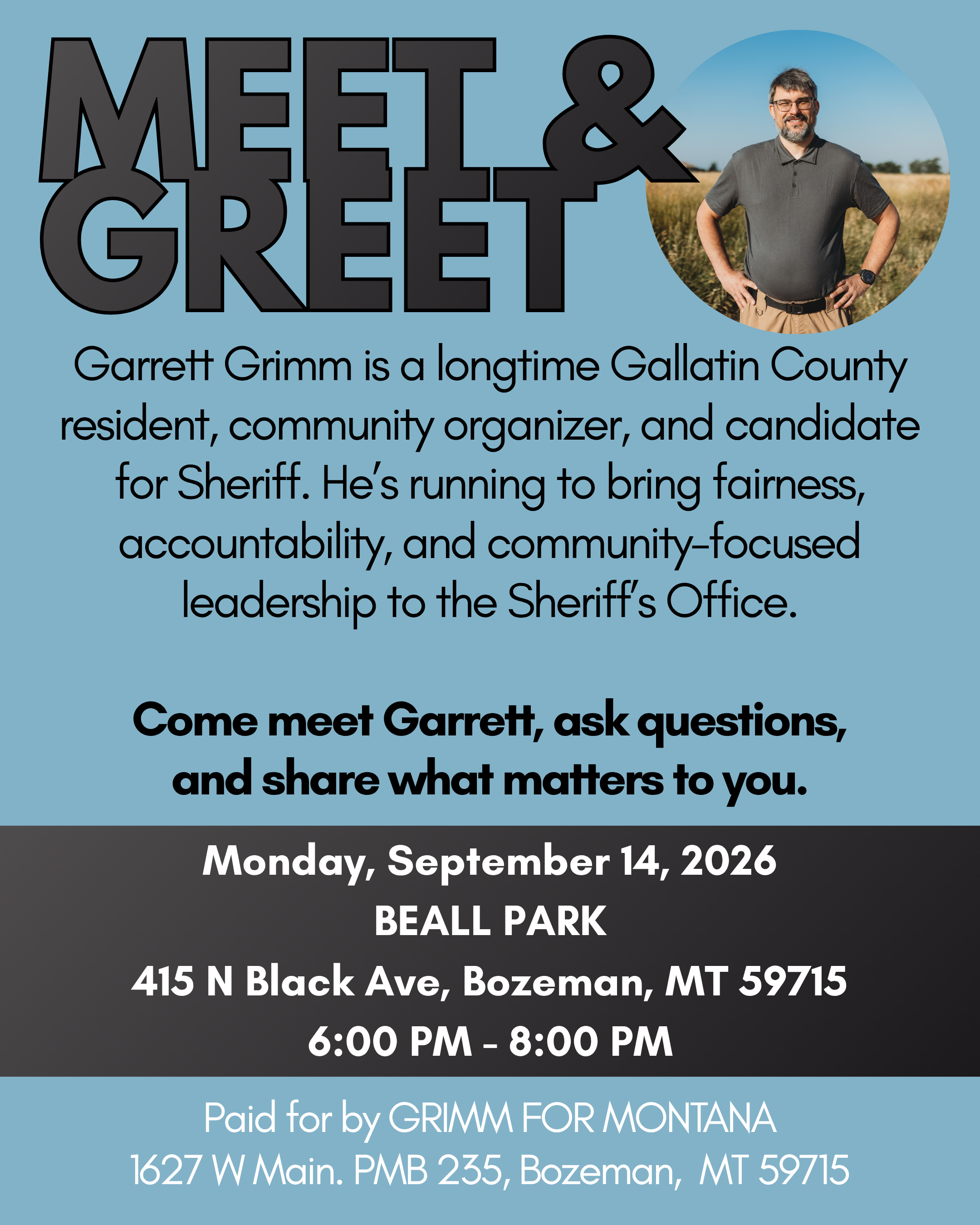 9/14 Meet & Greet